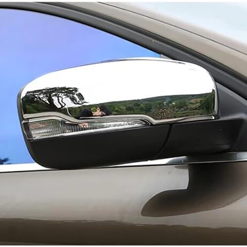 LXBSXY Auto Seitenspiegelabdeckung Kompatibel für Volvo XC60 2014-2017,1 Paar ABS Links und Rechts Spiegelkappen Auto Spiegel Abdeckkappe Außenspiegel Abdeckung Zubehör von LXBSXY