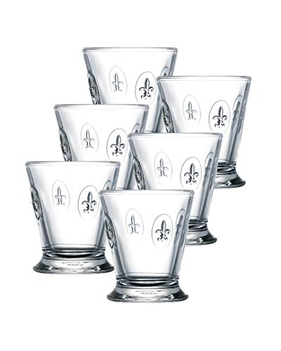 La Rochere - Gobelet Fleur De LYS - Glas mit Lilienwappen 250 ml - 1Stück von La Rochère