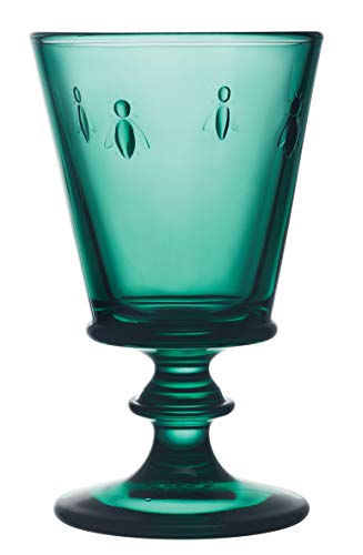 La Rochere - Weinglas - Biene - Glas - grün - 240 ml - 1 Glas von La Rochère