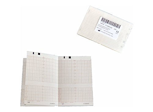 CTG-Thermopapier in Faltlagen zu Advanced Medical Systems/HP/Philips M1910A von La Tecnocarta Srl