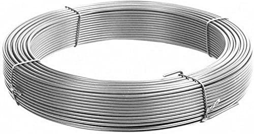 La zappa Draht, verzinkter Eisendraht für Weinberge und Metallzaun (N.10 - Ø 1,5 mm 16 m) von La zappa