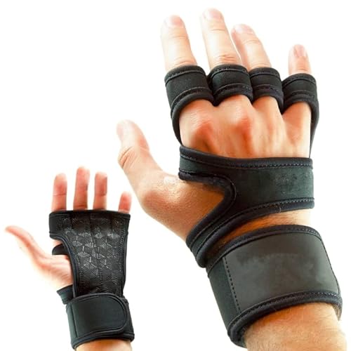 Lamala Lifting Grip Pads Handpalms Protectors Anti-Skid Gym Gloves Workout Pad For Weightlifting Pull Up Training Powerlifting Weight Lifting Grips Weightlifting Hand Grips von Lamala