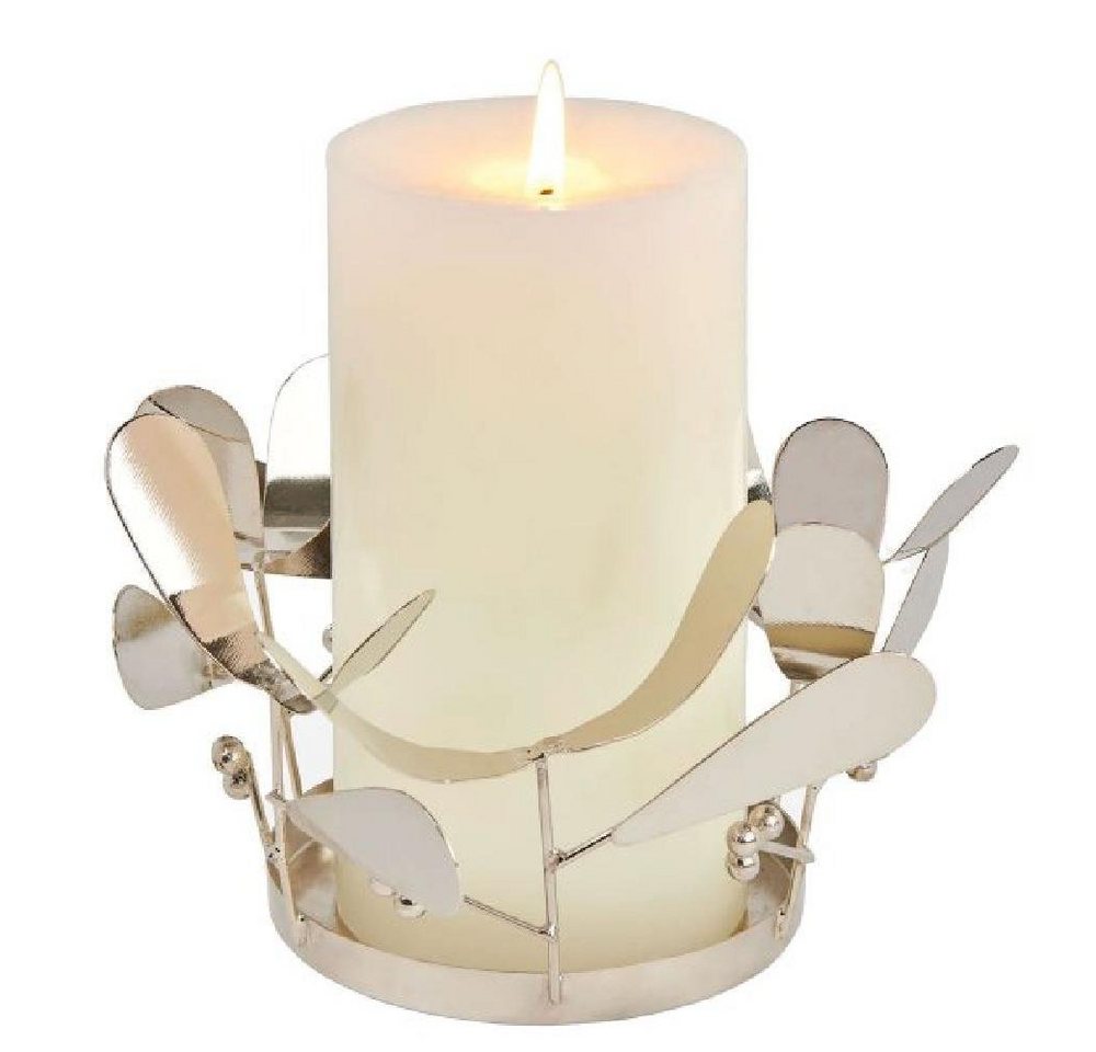 Lambert Windlicht Kerzenständer Nespola Silber (11cm) von Lambert