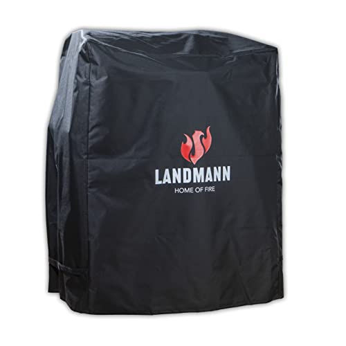 Landmann Premium Wetterschutzhaube Aus robustem Polyestergewebe Wasserdicht, UV-beständig, Atmungsaktiv, Kältebeständig Passend für Triton 2.0, Dorado & Black Taurus 440 [60 03126 von Landmann