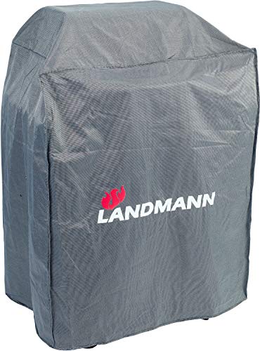 Landmann Premium Wetterschutzhaube | Aus robustem Polyestergewebe & Wasserdicht | UV-beständig, Atmungsaktiv & Kältebeständig | Geeignet für z.B. Pantera 3.0, Triton PTS 3.0, Pellet Kettle von Landmann