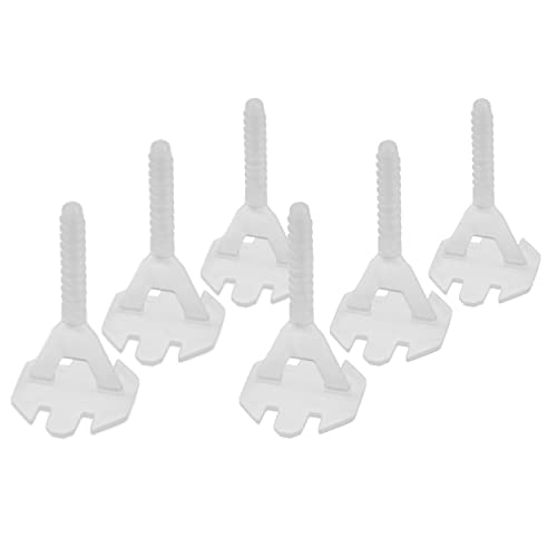 Lantelme® Gewindelaschen Fliesen Nivelliersystem 1mm, 1,5mm, 2mm, 3mm Fugenbreite für Fliesen von 3 bis 17mm Höhe 2mm 250 von Lantelme