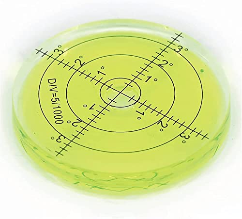 LaoSShu Pro Putt Green Reader, Golfballmarker, Golf-Putthilfe, runde Wasserwaage, hochpräzises Lesegerät, Golfzubehör (Color : Green) von LaoSShu