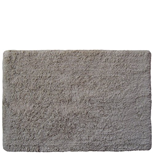 Laroom 12769 – Teppich Baumwolle Haar 3 cm, hellgrau von Laroom