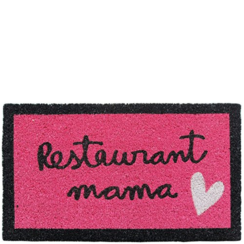 Laroom 14092 – Fußmatte Fuchsia Restaurant Mama, Fuchsia von Laroom