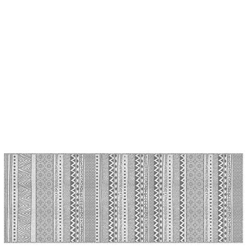 Laroom Vinyl-Küchen-Teppich Asilah grau 50 x 133 cm, 50x133x0,3cm von Laroom