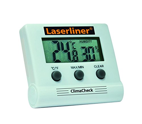 Unbekannt 082.028A Laserliner Luftfeuchtemessgeraet (Hygrometer) ClimaCheck 20% 99% rF kalibriert: Werksstandard (oh, Einheitsgröße, Multi von Laserliner