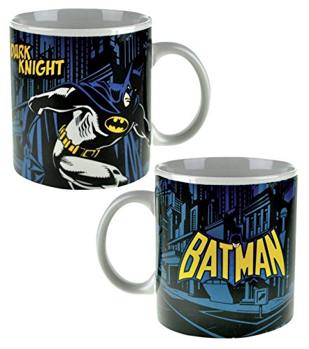 Lasgo Batman Tasse Dark Knight, Keramik, Mehrfarbig, 9 x 11.5 x 10.5 cm von AMBROSIANA