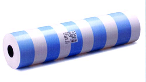 Dampfsperrfolie 0,2 mm, Format 2x50 m, 100 m2 Blau/Weiß. Deutsche Qualitätsfolie mit Zertifikat und Brandschutz von Latzel Dämmstoffe