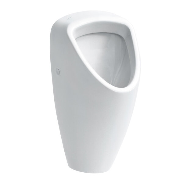 Laufen Caprino Plus Absauge-Urinal, ohne Fliege, ohne Steuerung, Zulauf außen senkrecht, 320x350x645mm, H842062, Farbe: Weiß von Laufen