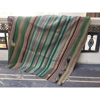 Vintage Kantha Quilt, Decken, Handgefertigt, Recycelte Decke, Handgemachte Quilts von LazuWork