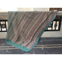Vintage Kantha Quilt, Vintage Baumwollteppich, Vintage Wurf, Kantha Decke, Vintage Decke, Seltene Quilt, Kantha Bettwäsche von LazuWork