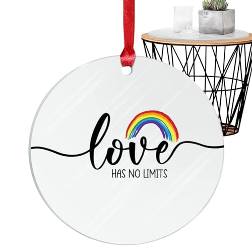 Regenbogen-Christbaumschmuck, Weihnachtsbehang Regenbogen | Regenbogenfarbener Weihnachtsbaumschmuck | Niedliche Regenbogenfarbenverzierung für Feiertagsdekoration und -Sammlung von LeKing