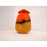 Vintage Jasba Vase/Lava Tischvase/Jasba Vase Markiert N3161120/Keramikvase/ Multicolor Vase/Retro Blumenvase/ 70Er Jahre von LeavesInTreasures