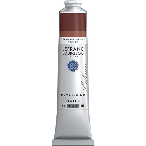 Lefranc Bourgeois 405159 extra feine Ölfarbe in Künstlerqualität aus hochwertigen Pigmenten, lebendige Farben, hohe Lichtechtheit, 200ml Tube - Siena Gebrannt von Lefranc Bourgeois