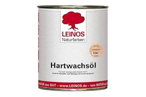 Leinos 290 Hartwachsöl 200 Neutralisierend Rohholz 0,75 Liter von Leinos Naturfarben