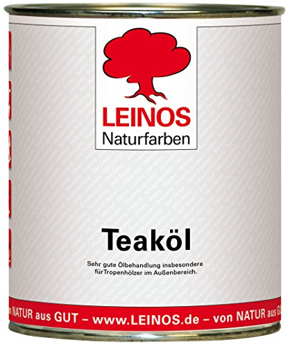 Leinos 223 Teaköl für Außen 0,75 l von Leinos Naturfarben