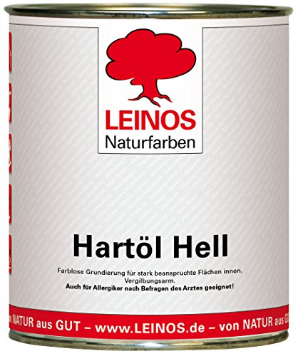 Leinos 241 Hartöl Hell für Innen 0,75 l von Leinos Naturfarben