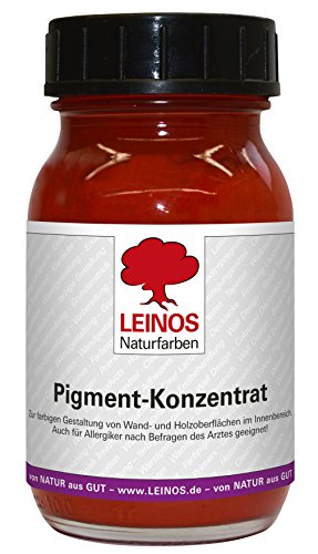 Leinos 668 Pigment-Konzentrat 338 Krapp-Hellrot 100ml von Leinos Naturfarben