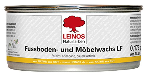 Leinos 310 Fußboden- und Möbelwachs, lösemittelfrei 0,175 kg von Leinos Naturfarben