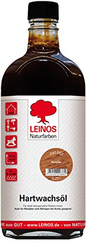 Leinos 290 Hartwachsöl 053 Kirsche 0,25 l von Leinos Naturfarben