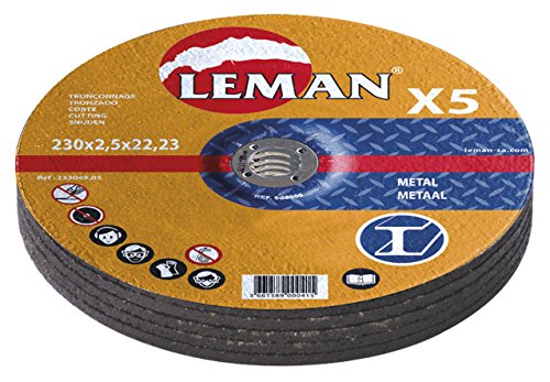 Leman 00195 5 Stück Trennscheiben ø 115 mm von Leman