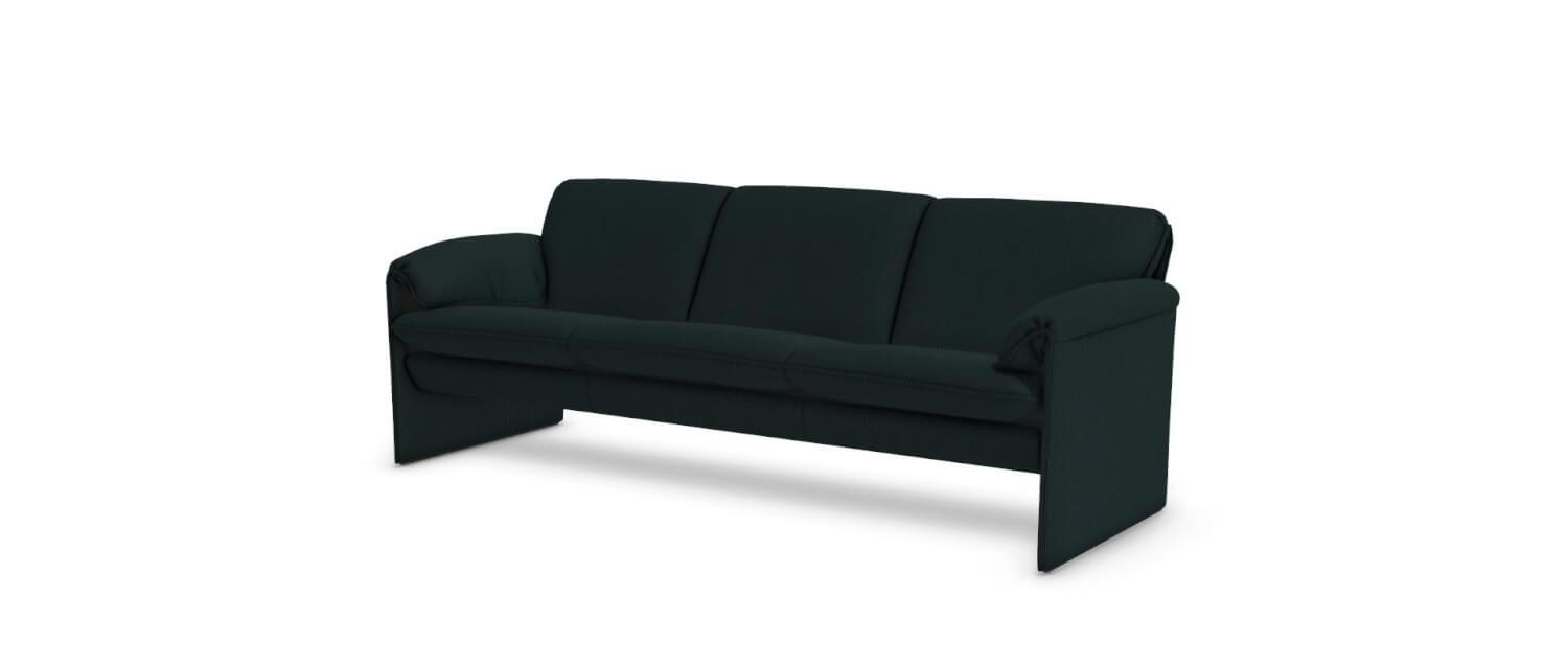 3-Sitzer Sofa Bora Bora Stoff Cord Spazio 61 Petrol von Leolux