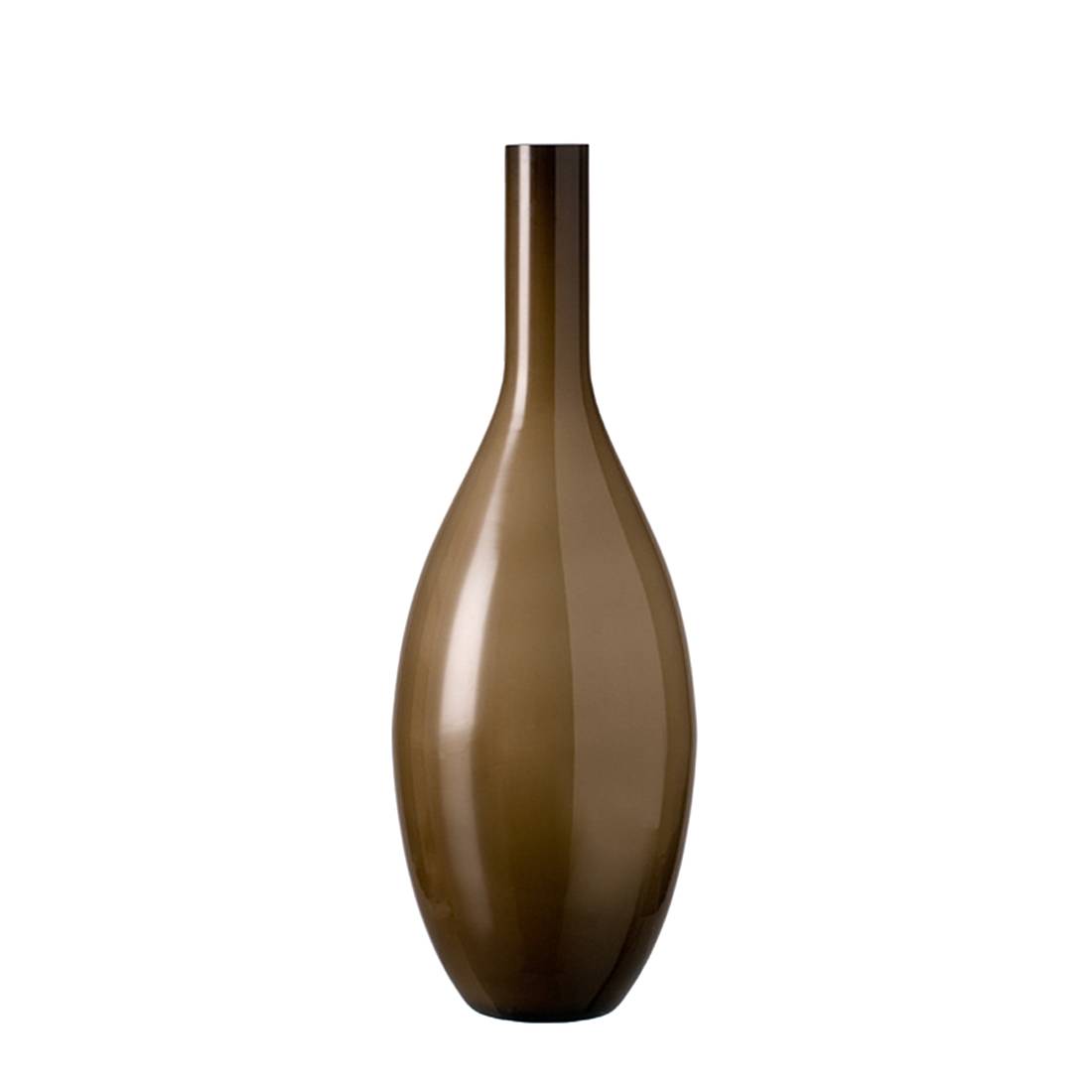 Leonardo Vase Beauty Beige Glas 18x50x18 cm (BxHxT) Modern illuminantsType von Leonardo