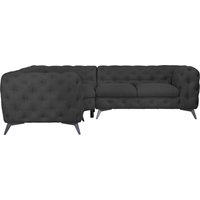 Leonique Chesterfield-Sofa "Glynis L-Form" von Leonique