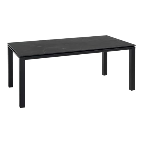 Tisch Monte Carlo Negro 180x90cm von Lesli Living