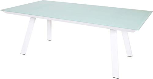 Tisch Breeze Glas, 210x110x76cm von Lesli Living