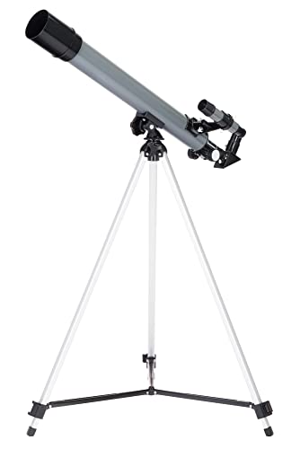 Levenhuk Blitz 50 Base 50 mm Tragbares Refraktorteleskop Für Einsteiger Und Kinder, Mit Stativ Und Ausgewogenem Zubehörset von Levenhuk
