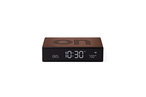 Lexon FLIP Premium LCD-Wecker (Bronze) von Lexon