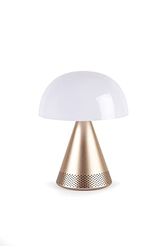 Lexon Mina LED-Lampe, tragbar, groß, Kaltweiß oder warm 17 cm hoch von Lexon