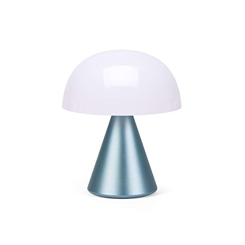 Lexon Mina M Tragbare LED-Lampe, Hellblau von Lexon