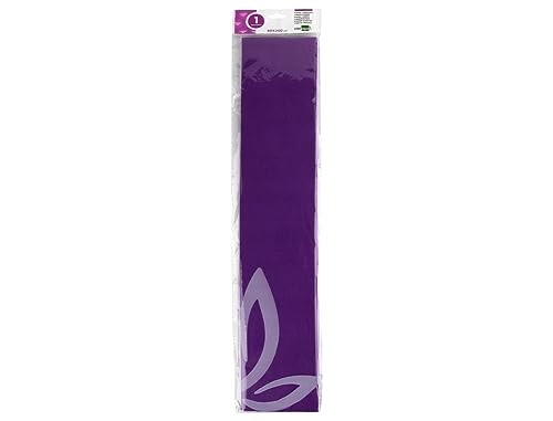 Liderpapel – Krepppapier, 50 cm x 2.5 m 50 cm x 2.5 m violett von Liderpapel