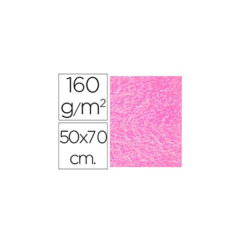 Liderpapel – Pack von 10 fieltros, 50 x 70 cm, 160 g/m2, Pink von Liderpapel