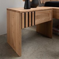 Nachttischkommode aus Wildeiche Massivholz modernem Design von Life Meubles