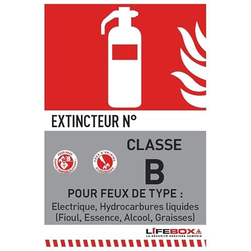 LIFEBOX Hinweisschild Feuerlöscher B von Lifebox