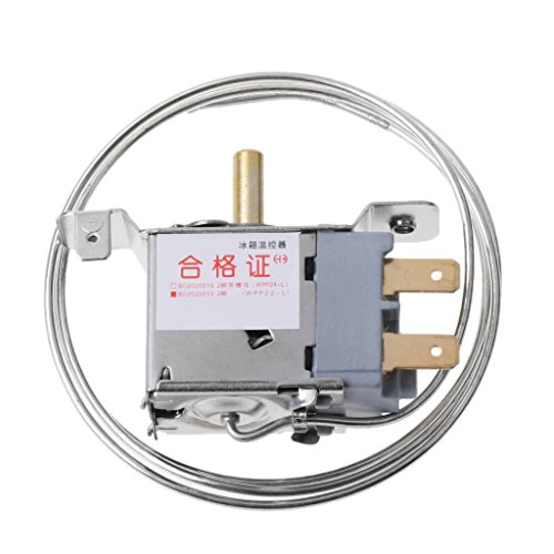 Ocobudbxw Temperaturregler WPF22-L 2Pin Kühlschrank Thermostat Haushalt Metall von Lijun