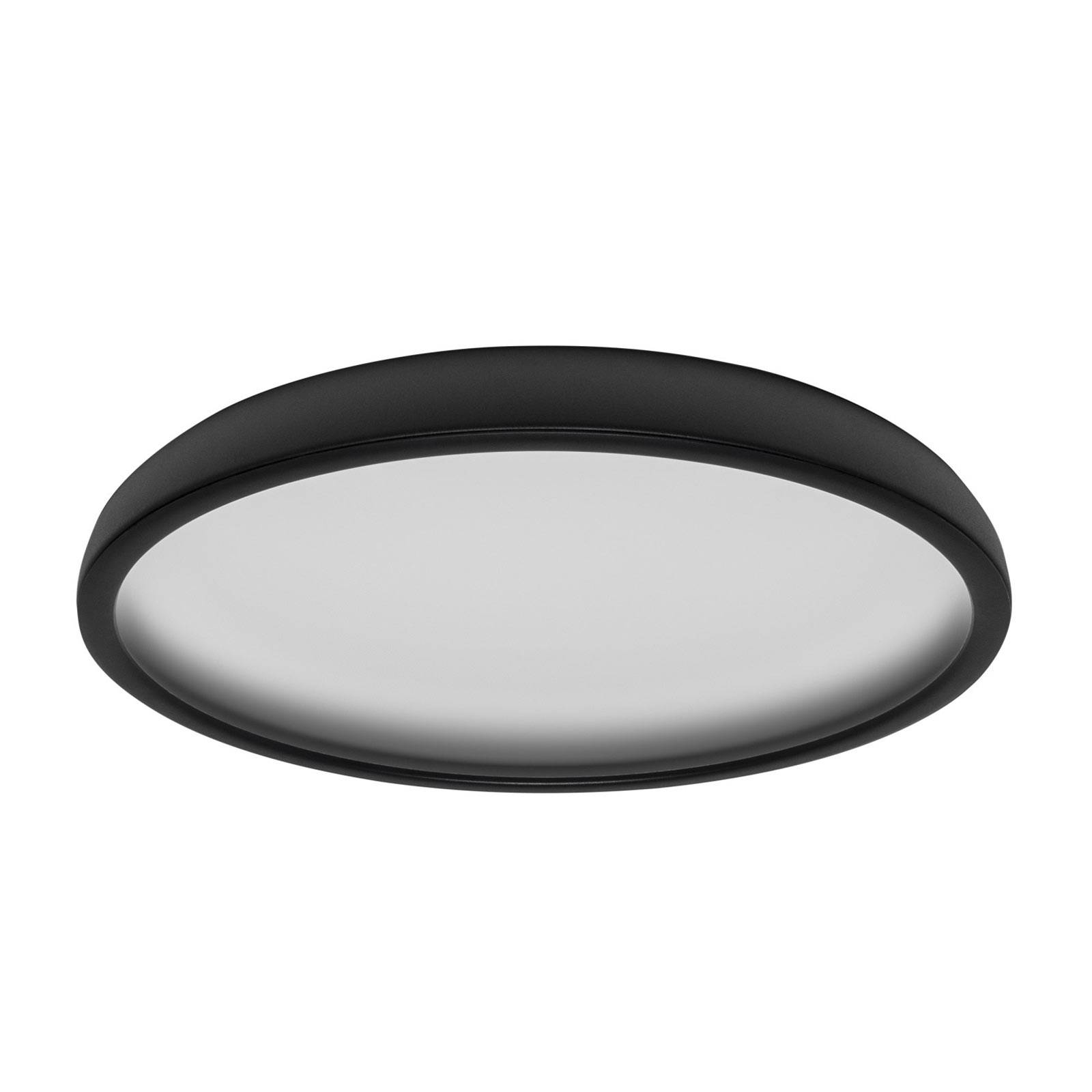 LED-Deckenleuchte Reflexio, Ø 46cm, schwarz von Stilnovo