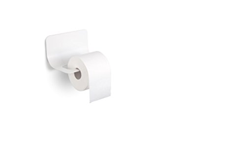 Lineabeta Toilettenpapierhalter Serie Curva, Modell 5151, Aluminium lackiert, einzigartig von Lineabeta