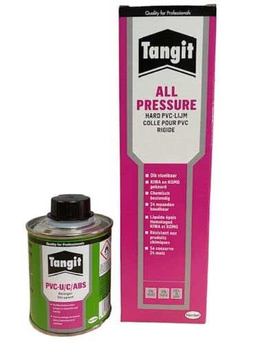 Tangit Set PVC-Kleber 125 ml All-Pressure + 125 ml TANGIT PVC-Reiniger 125 ml von LionFlex