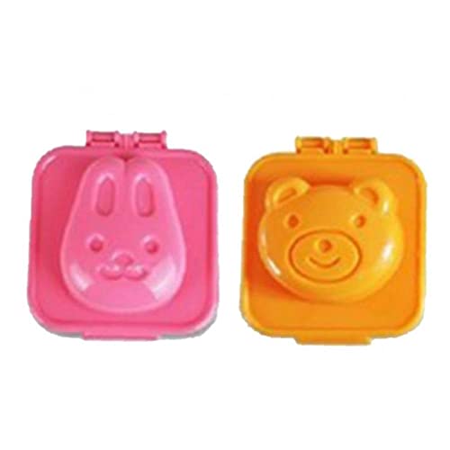 2pcs Gekochte Eierform Süßes Cartoon 3d Eierform Bento Maker Cutter Dekoration Ei Werkzeug Küche Accessoires Für Küche von Lipfer