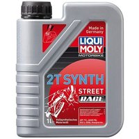 Liqui Moly - 2-Takt Motoröl 2T Synth Street Race 1 l Vollsynthetisches Öl von Liqui Moly