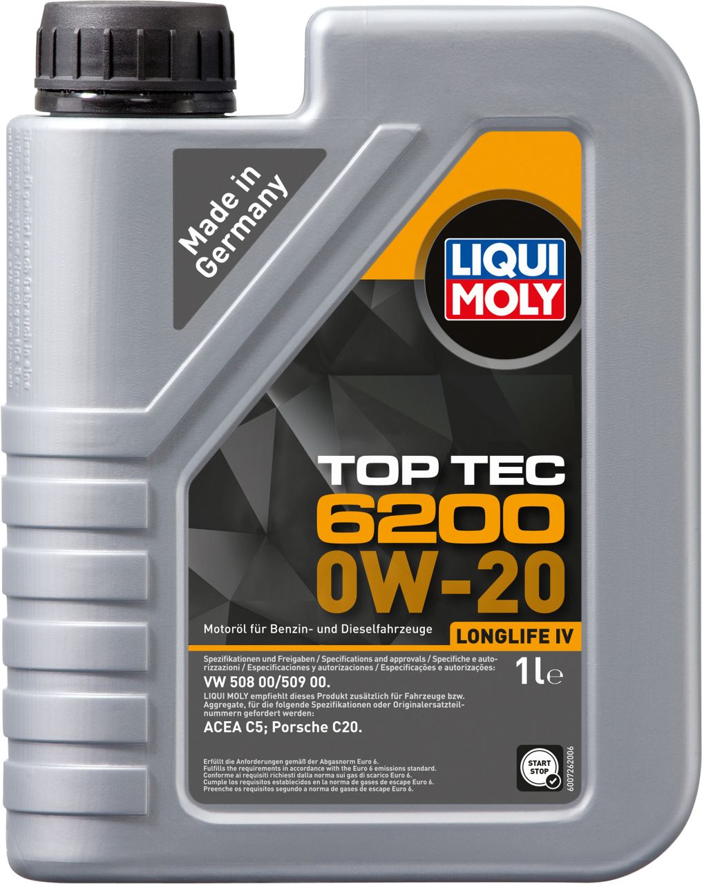 Liqui Moly Motoröl Top Tec 6200 0W-20 1 L von Liqui Moly